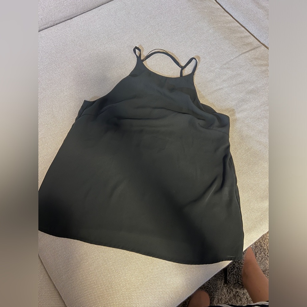 Elegant Black Tank Top by Systemaction